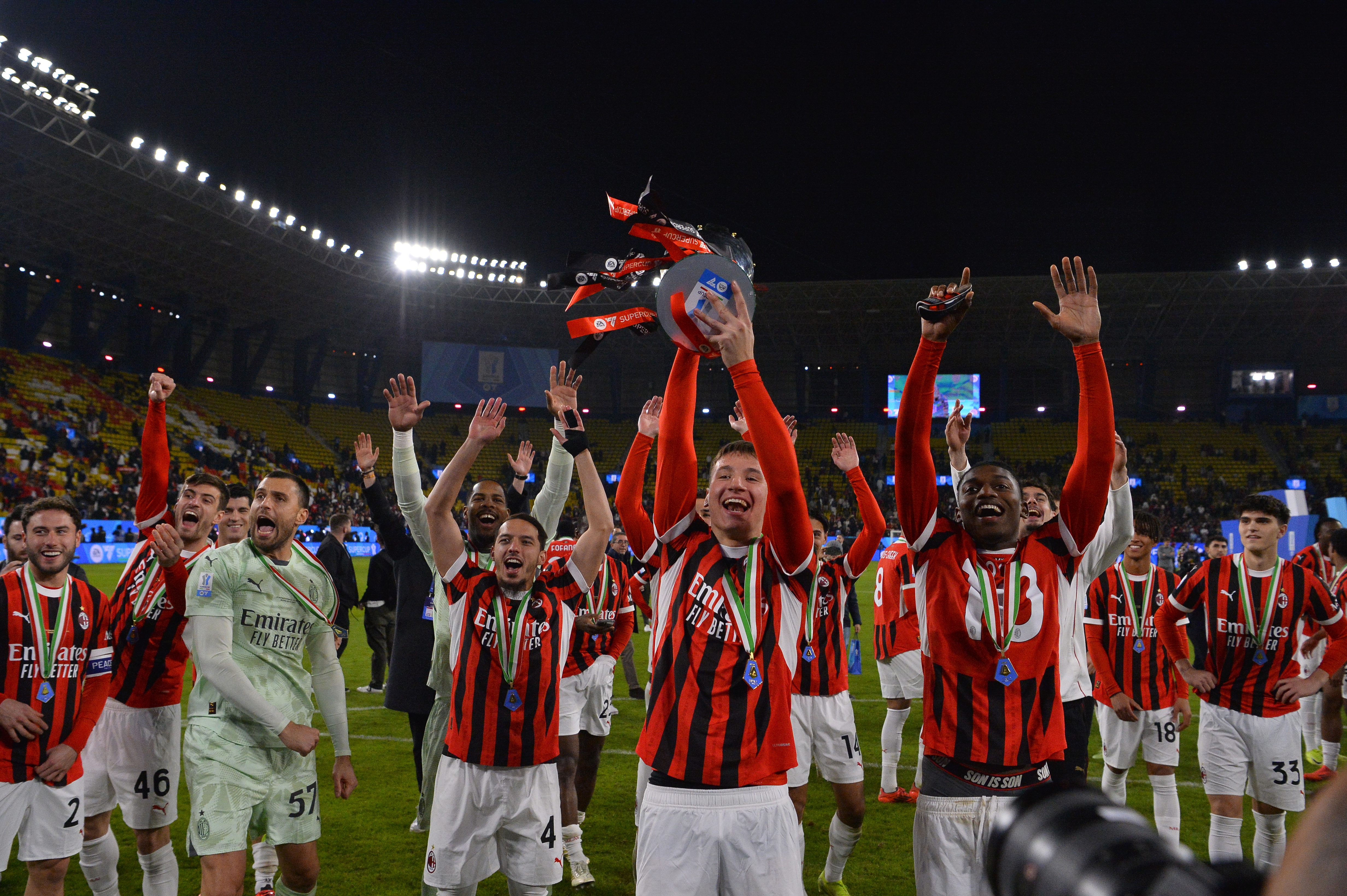 AC Milan se coronó supercampeón de Italia tras una remontada épica contra Inter