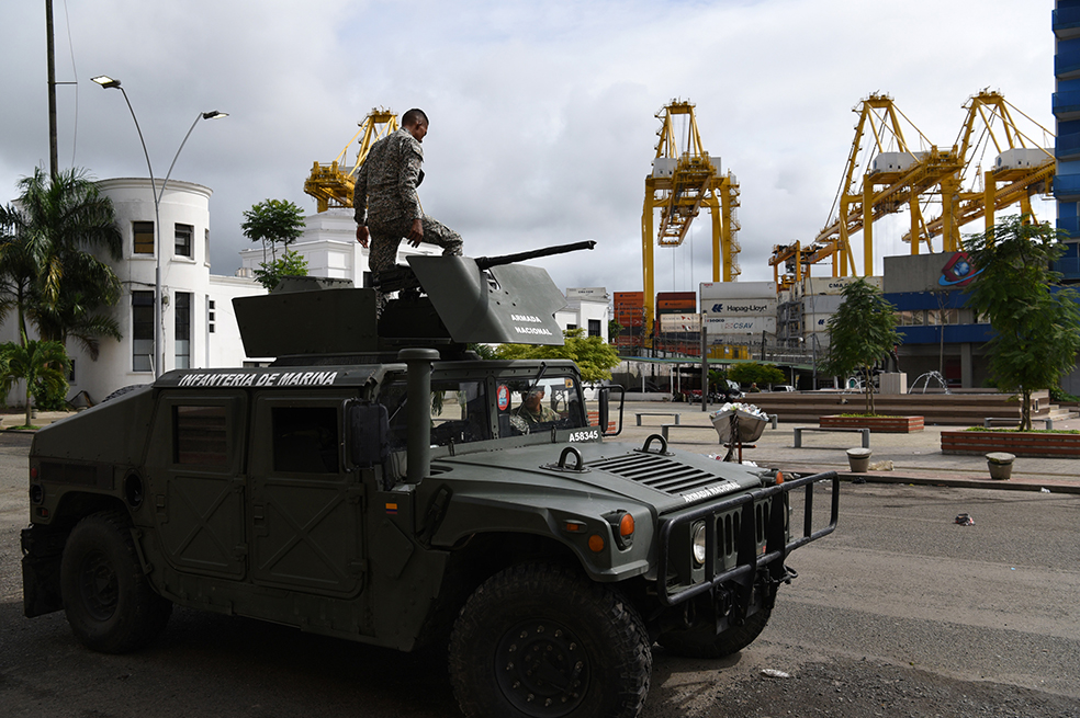 Manifestantes bloquearon puerto de Buenaventura