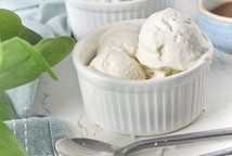 Helado casero sin lácteos ni azúcar refinada