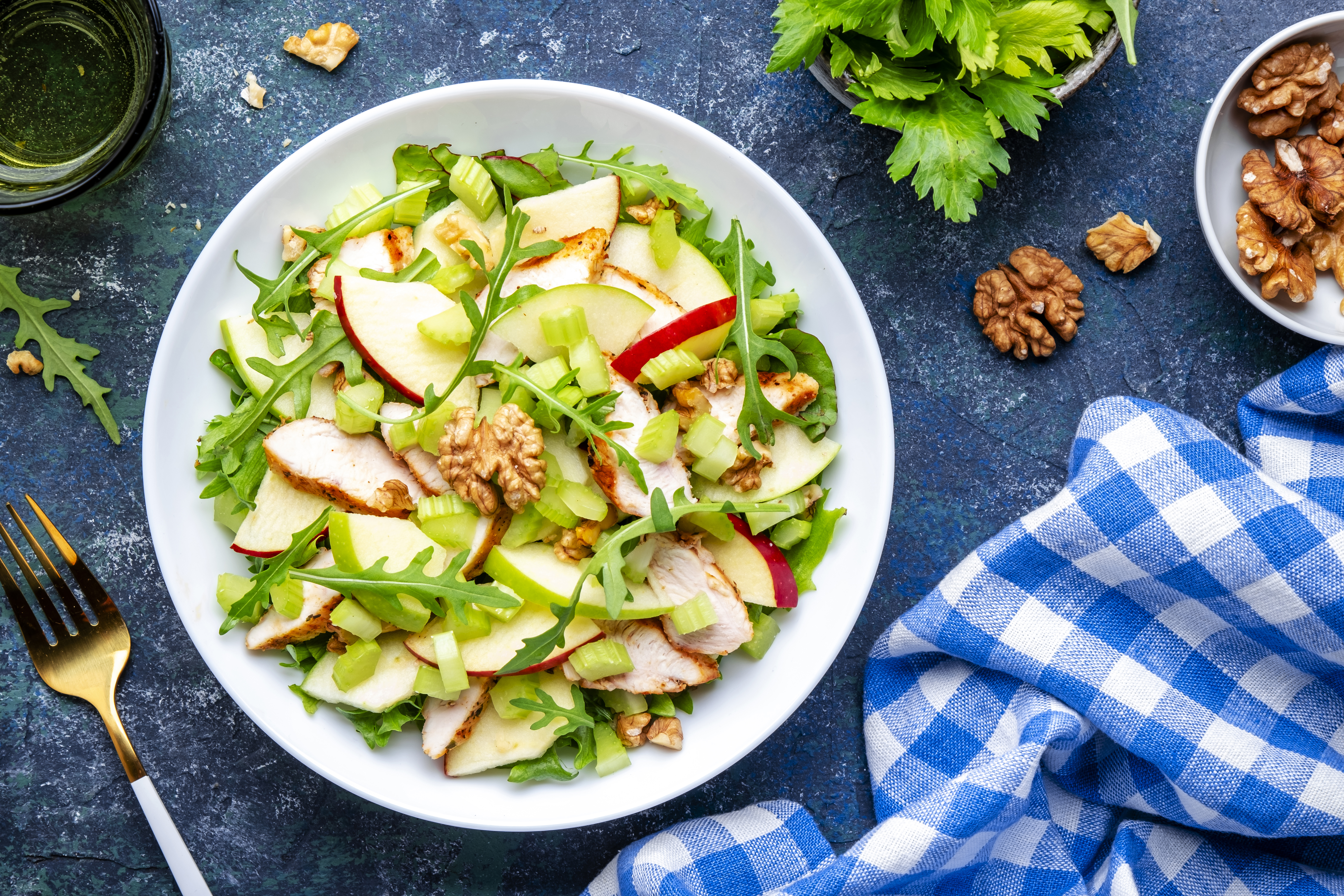 Ensalada Waldorf: así se prepara esta receta
