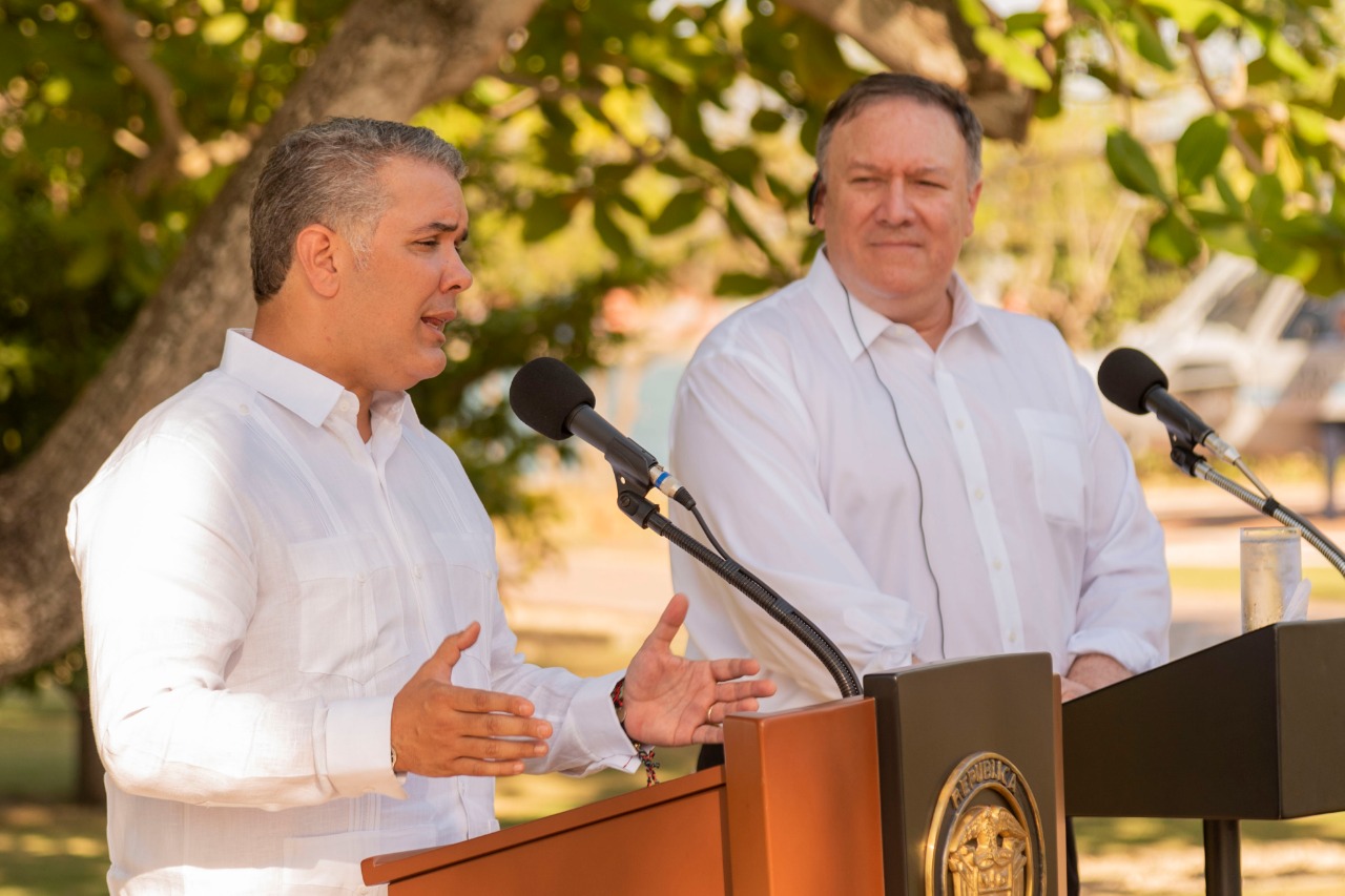 ¿Dato erróneo de Duque al referirse al papel de EE. UU. en la independencia de Colombia?