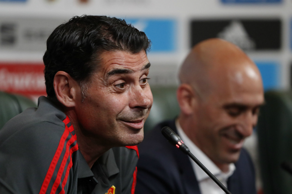 Fernando Hierro: «Lo vamos a intentar con todas nuestras fuerzas»