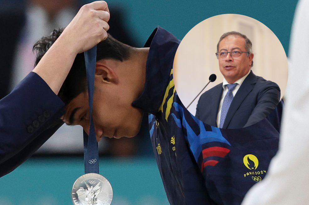 “Bien por Ángel Barajas”: Petro celebró la medalla de plata en los Olímpicos