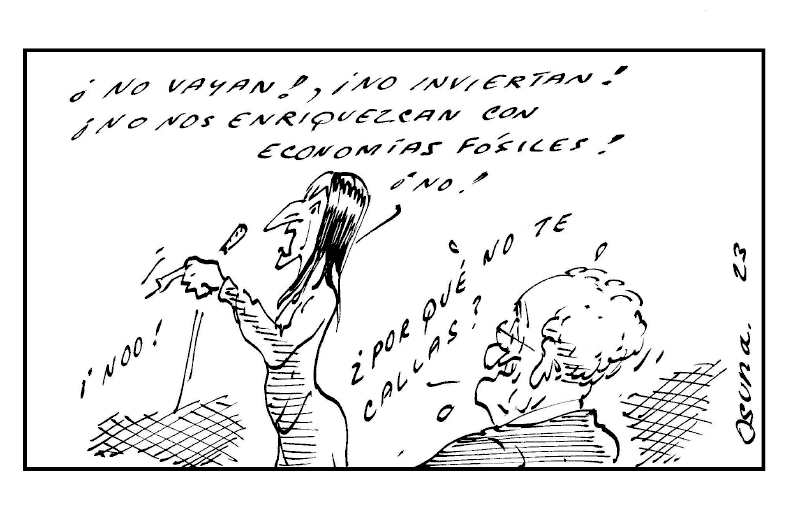 Ocurrió en Davos, ¡qué irenia!
