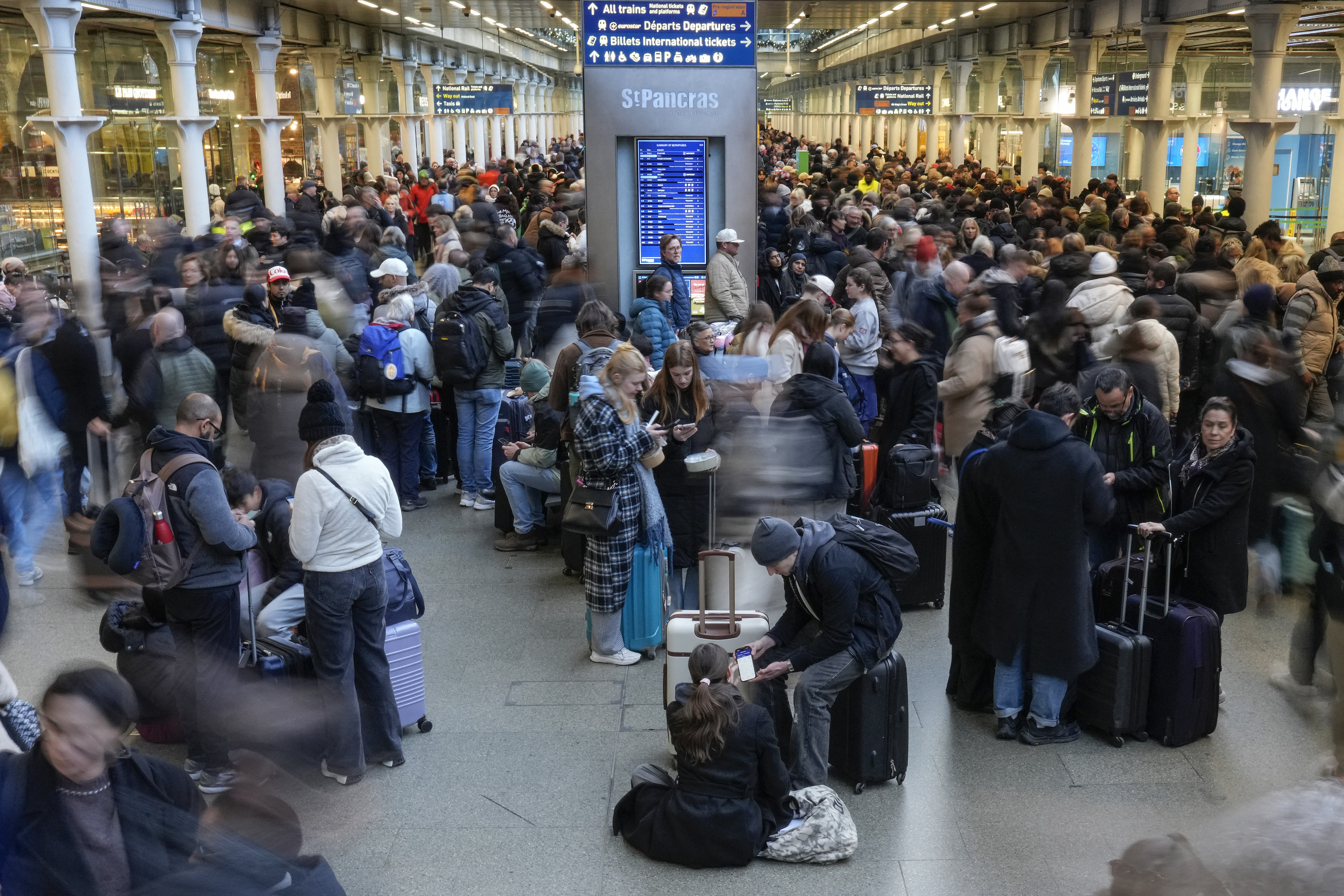 Las rutas afectadas por suspensión de trenes de Eurostar