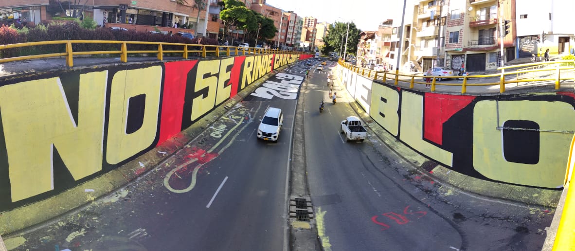 La disputa por los discursos en los muros de Medellín