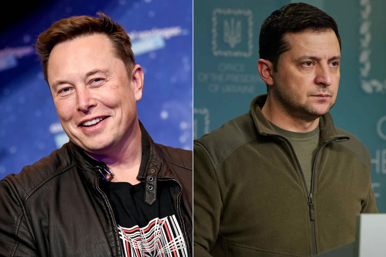 Elon Musk es criticado por burlarse del presidente ucraniano Volodimir Zelenski