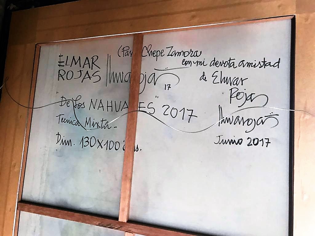 La prueba de la pintura no fue tenida en cuenta por el Tribunal Octavo de Sentencia Penal, por lo cual la defensa del periodista apeló la decisión.