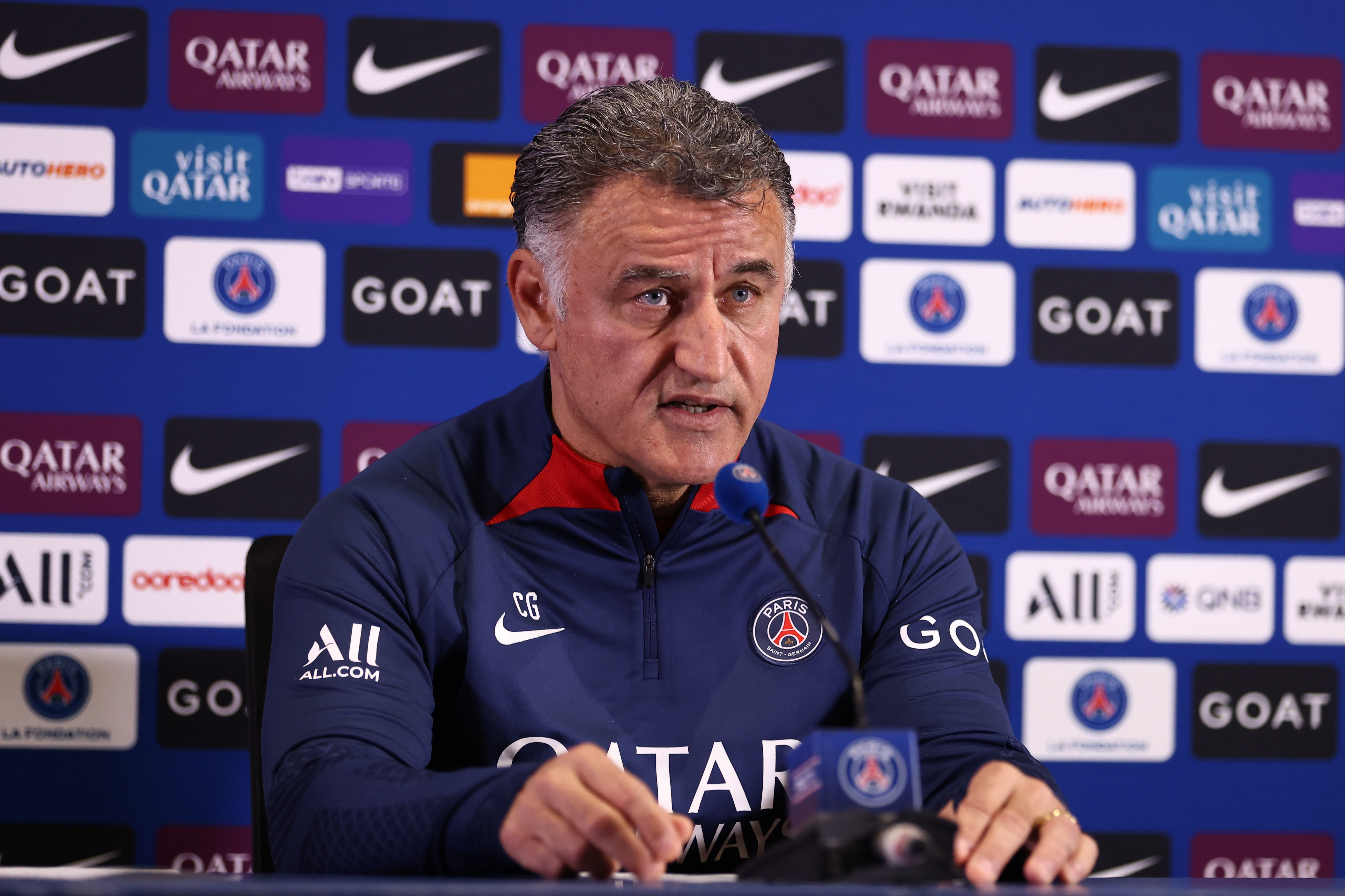 Christophe Galtier no continuará como entrenador del PSG
