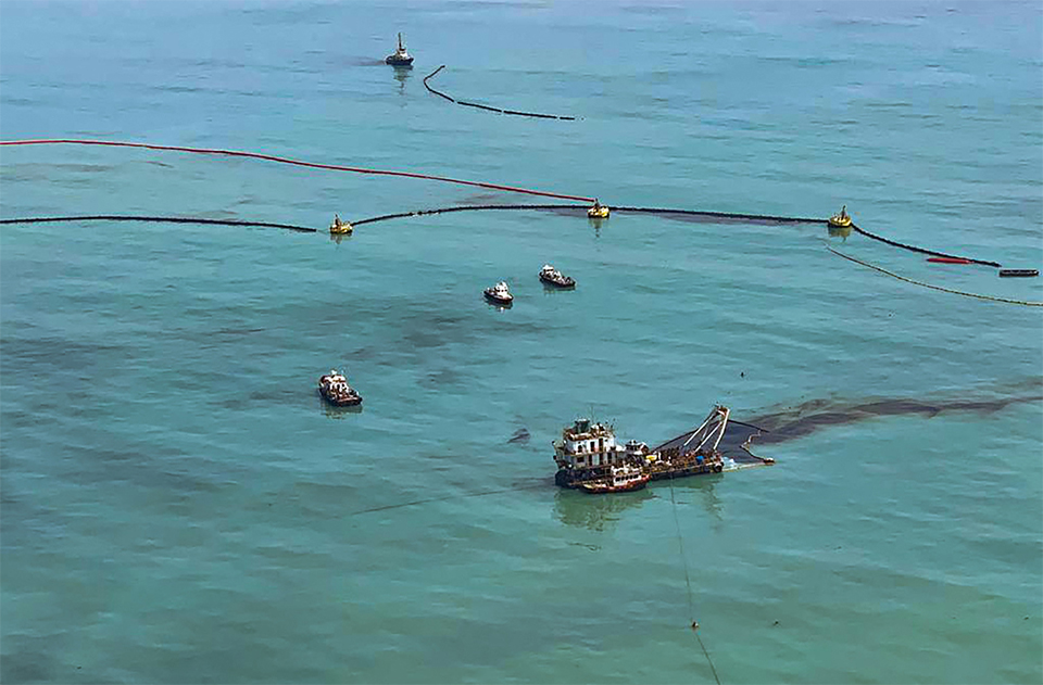 Perú reporta un nuevo derrame de crudo de la compañía Repsol