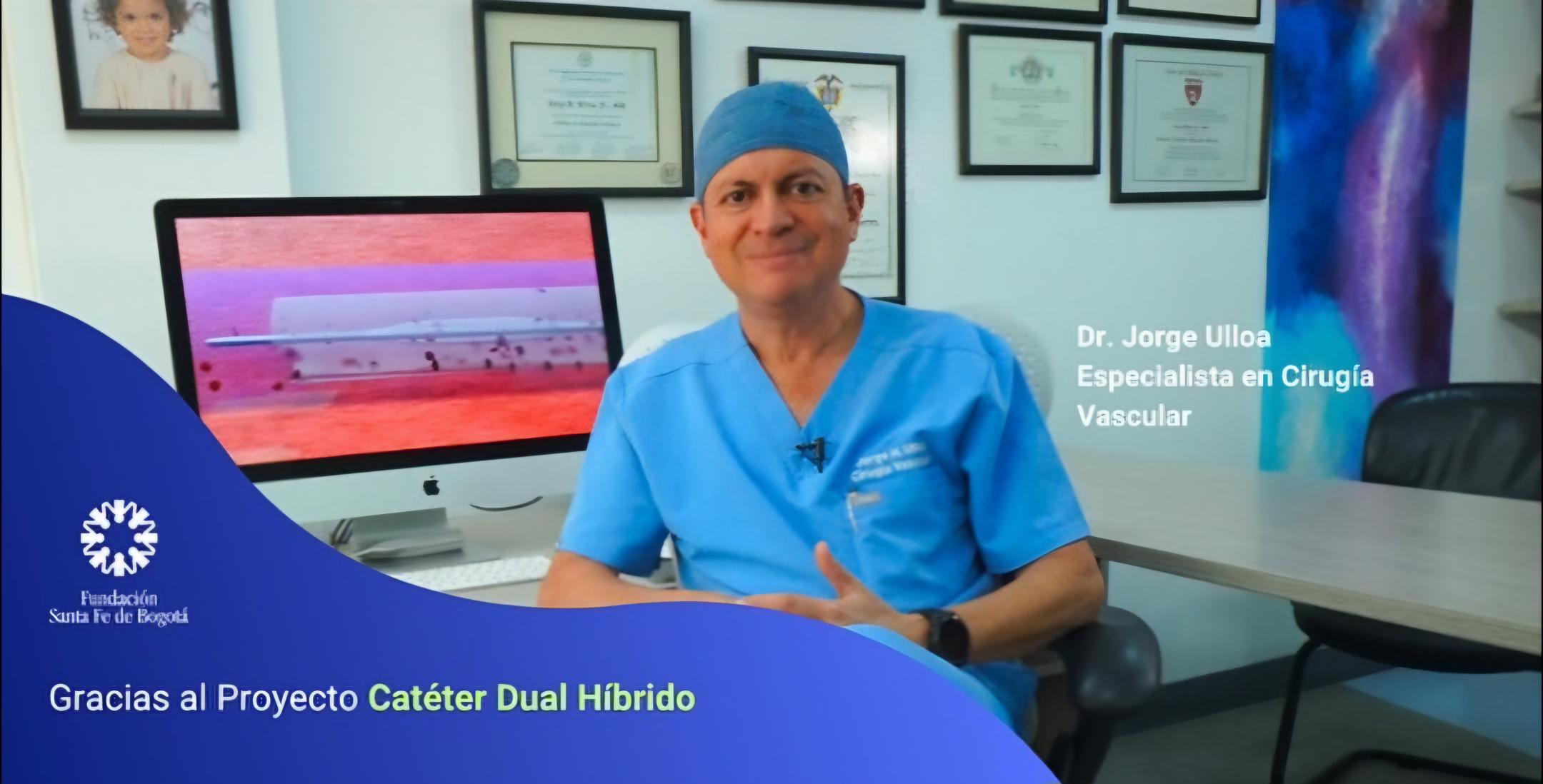 Este éxito ha sido posible gracias a la colaboración interdisciplinaria del Dr. Jorge Ulloa y el Equipo de Innovación de la Fundación Santa Fe de Bogotá