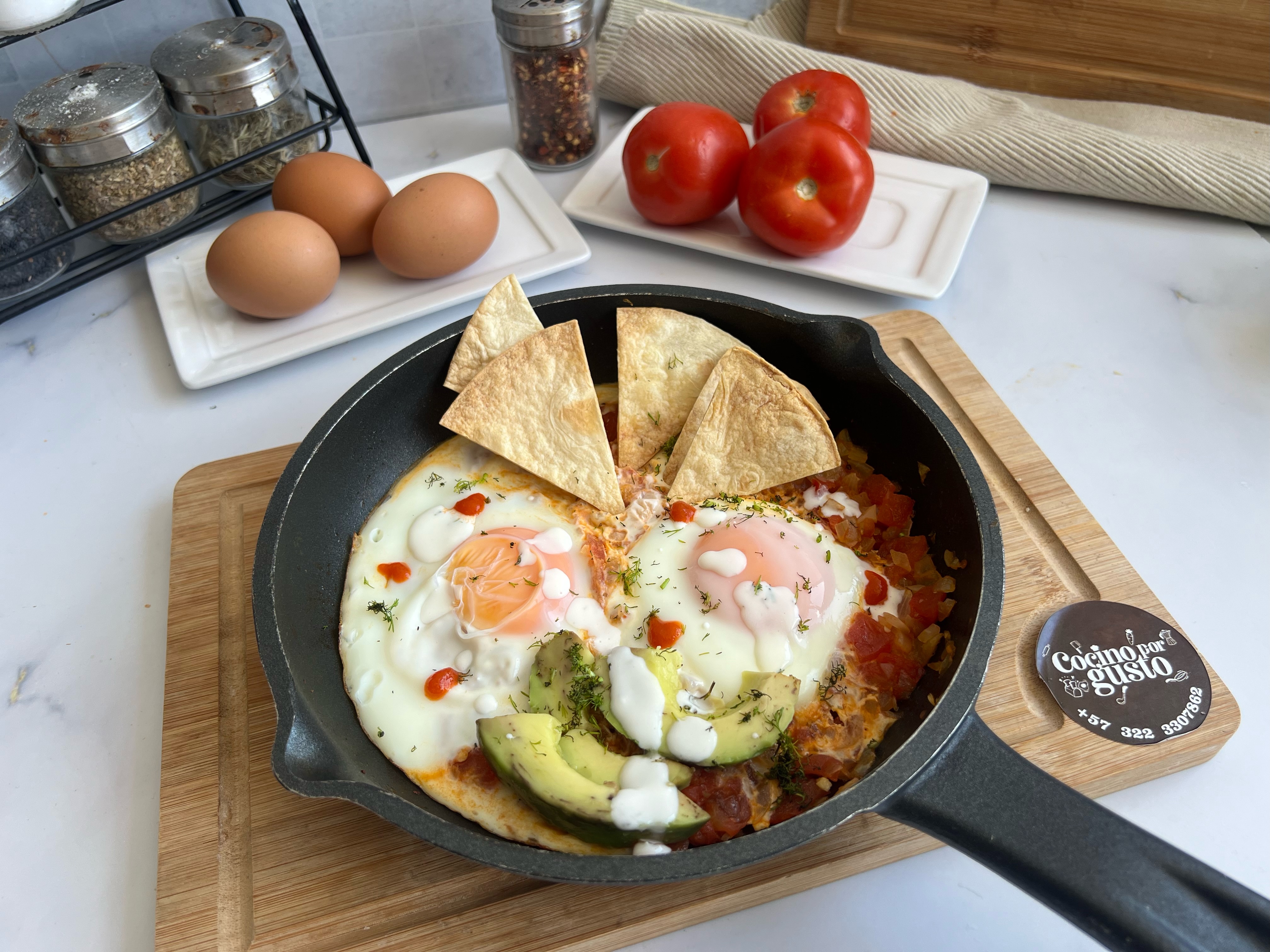 Desayuno práctico y fácil: así se preparan los huevos rancheros