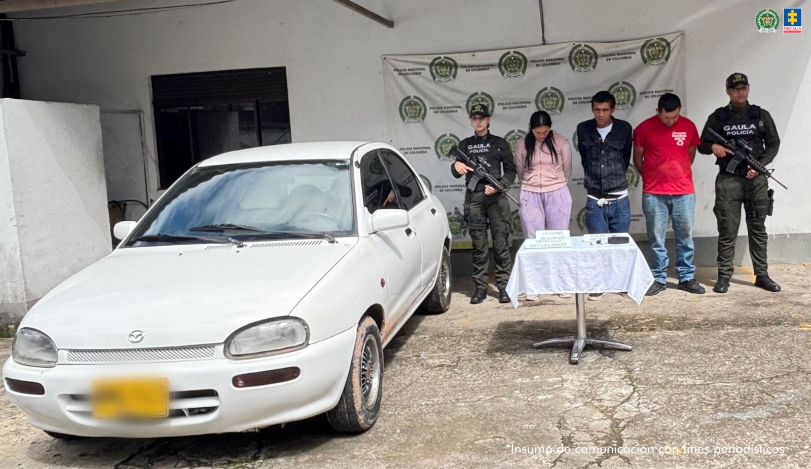 Hurtaron carro a comerciante y luego lo extorsionaron: a prisión dos implicados