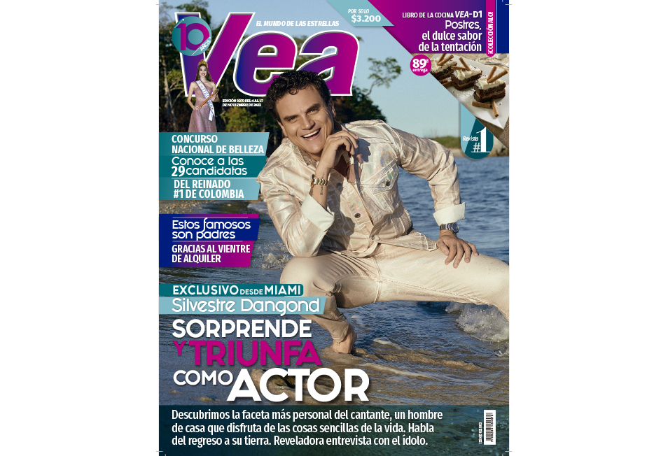 Silvestre Dangond en portada Vea ¨Me siento libre¨