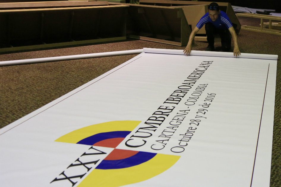 Cartagena ultima detalles para acoger la Cumbre Iberoamericana de 2016