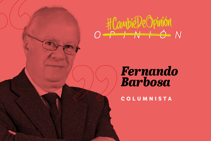 Cambié de opinión sobre la opinión