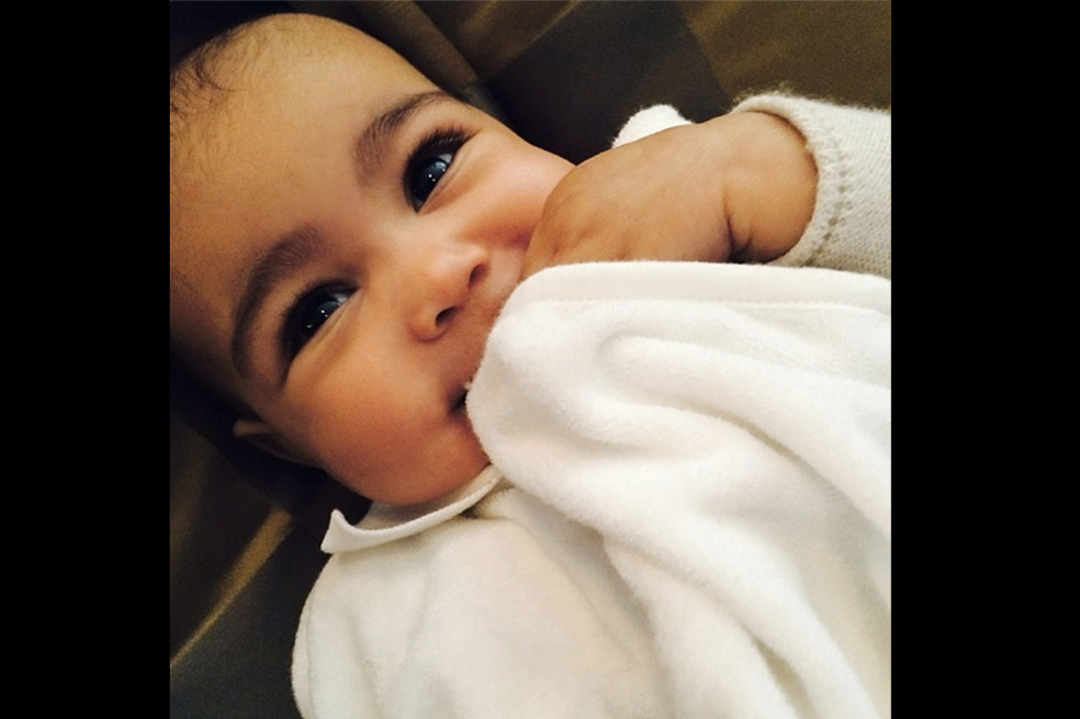 North, la hija de Kim Kardashian y Kanye West
