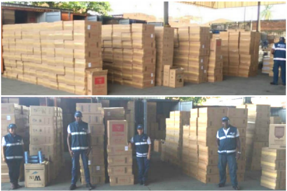 Incautan en Buenaventura cigarrillos de contrabando avaluados en $10 mil millones