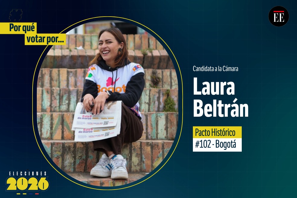 “Por qué votar por”: Laura Daniela Beltrán ‘Lalis’, candidata a la Cámara