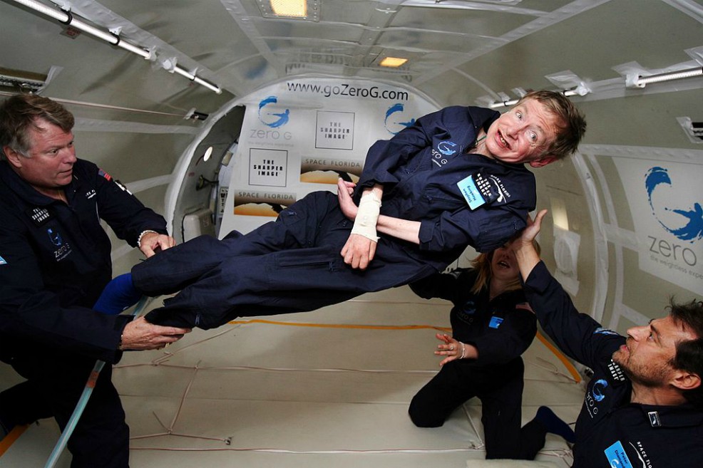 Viajar al espacio, el sueño no cumplido de Stephen Hawking