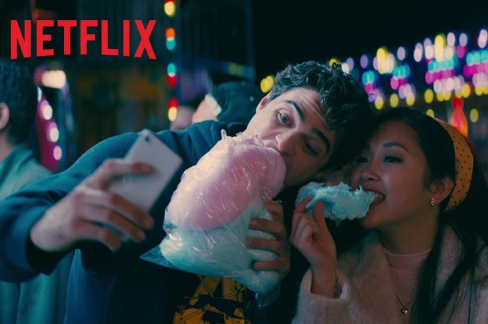 Peter Kavinsk (Noah Centineo) y Lara Jean (Lana Condor).  / Netflix