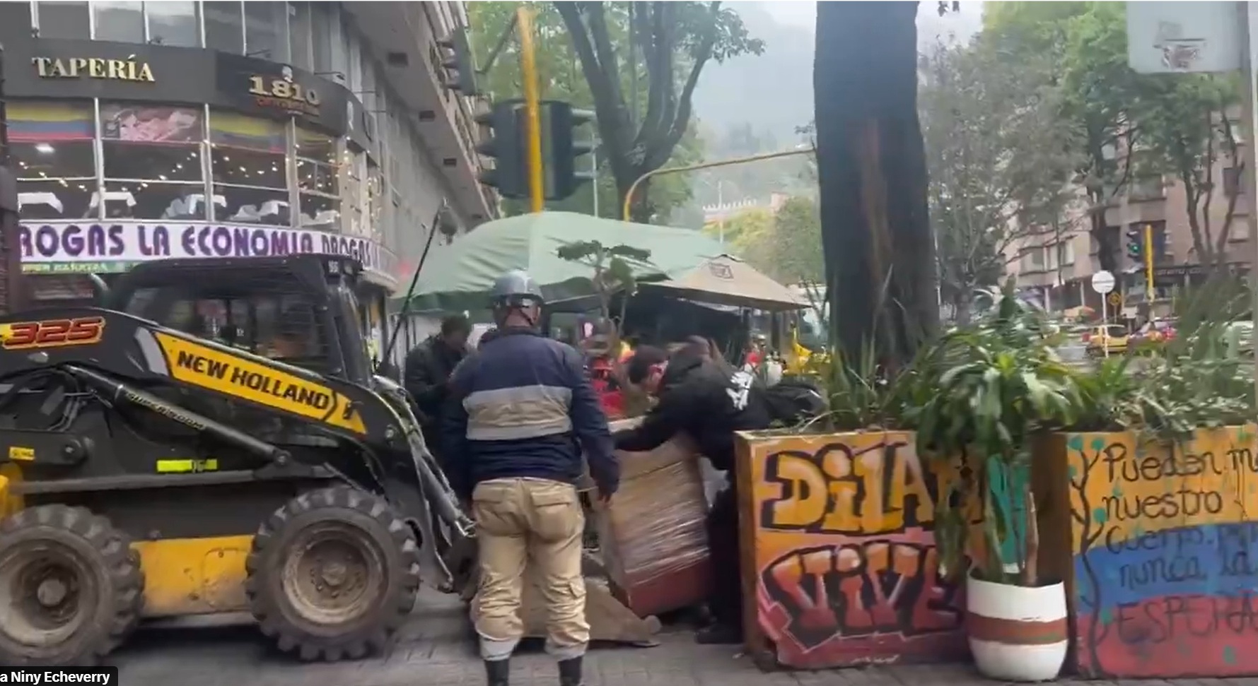 Intervienen homenaje a Dilan Cruz en Bogotá: esto pasará con el lugar