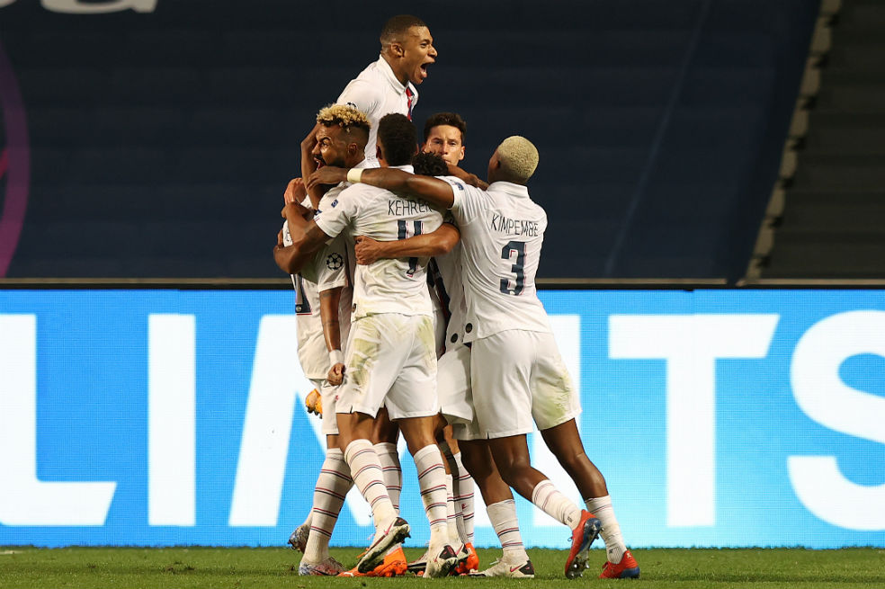 PSG le remontó a Atalanta y es semifinalista de la Champions League