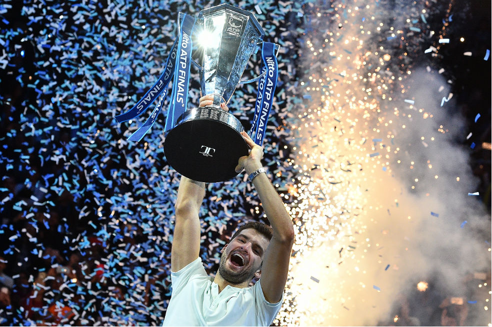 Dimitrov vence a Goffin en una gran final y se consagra en el Masters