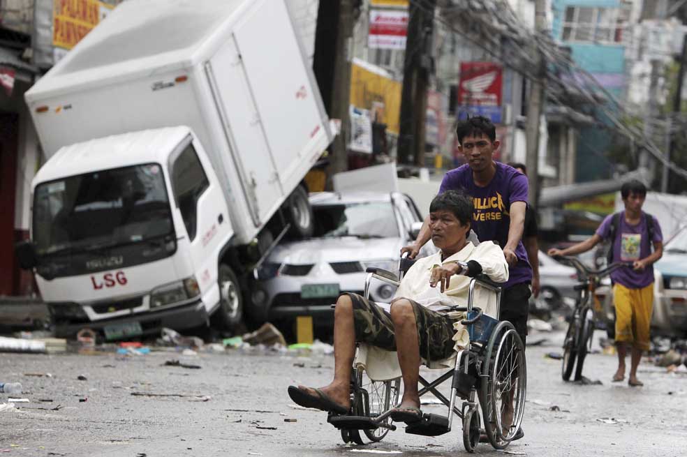 Tifón en Filipinas y el modelo insostenible