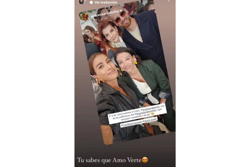 Carolina Cruz publica primera foto con su novio Jamil Farah.