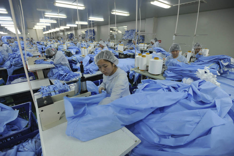 Manufactura china impactó al alza