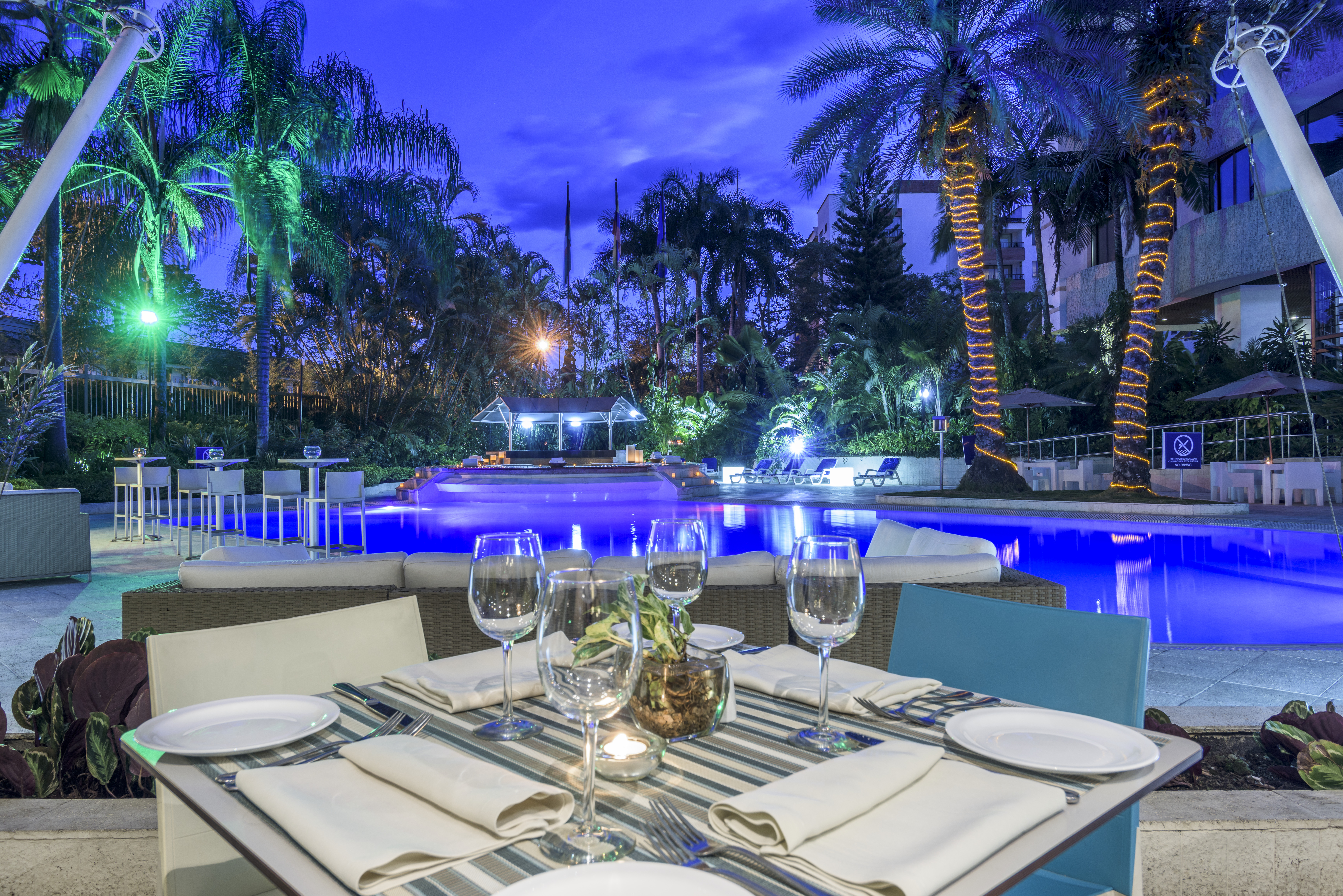 Restaurante hotel NH Cali.