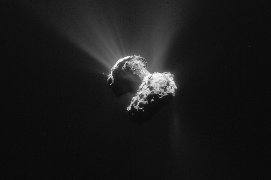 El final del camino de la sonda Rosetta
