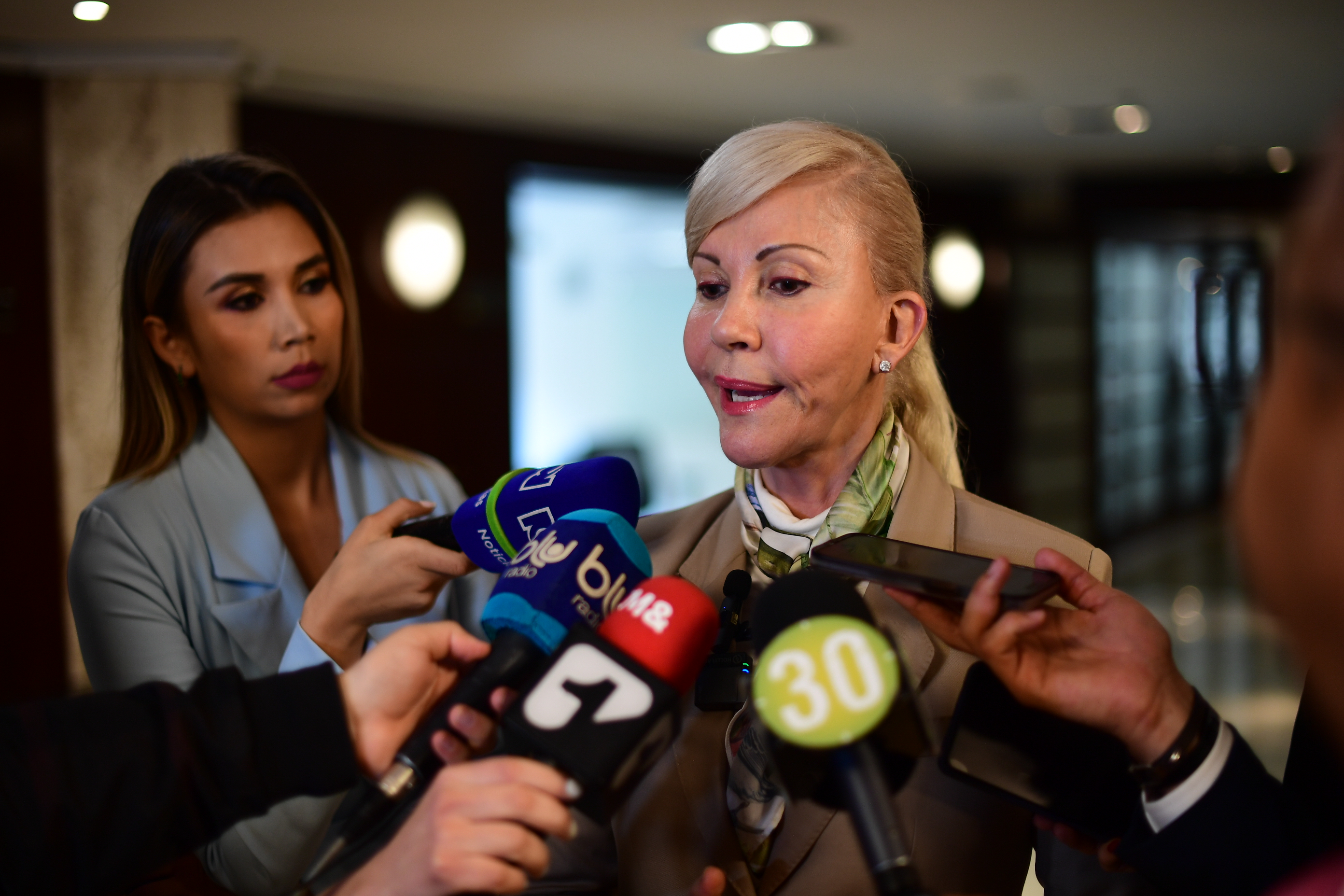 Dilian Francisca Toro, directora del partido de la U.