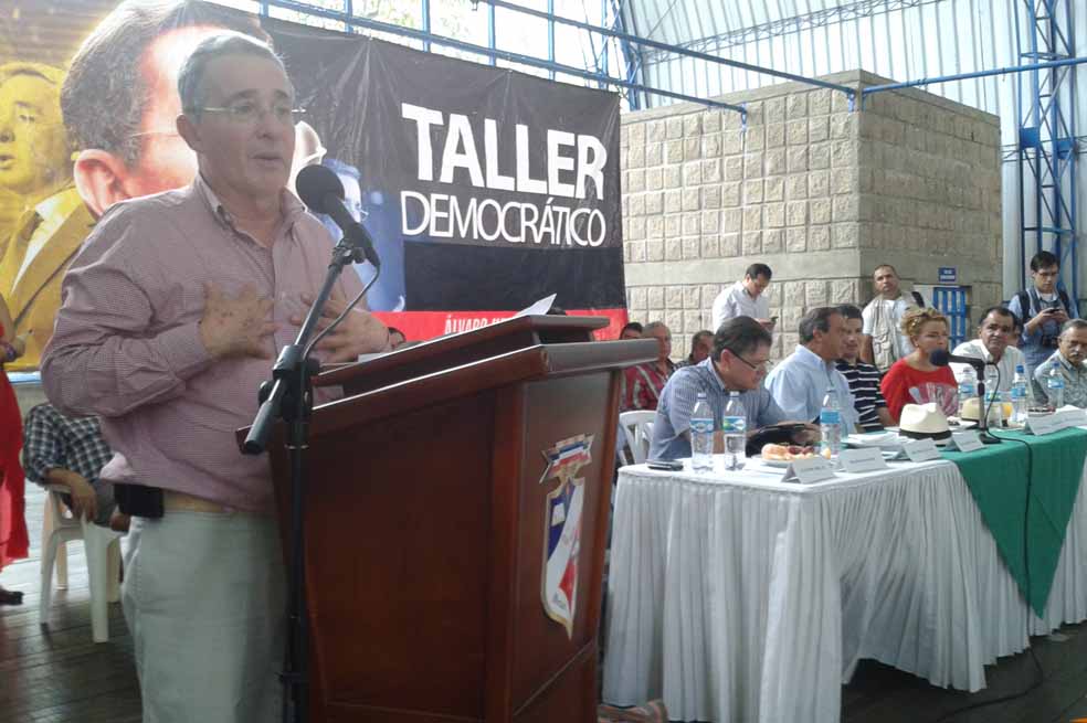 El primer cónclave del Centro Democrático, donde se planteó la estrategia política para las elecciones a la Presidencia y al Congreso. / Archivo - El Espectador