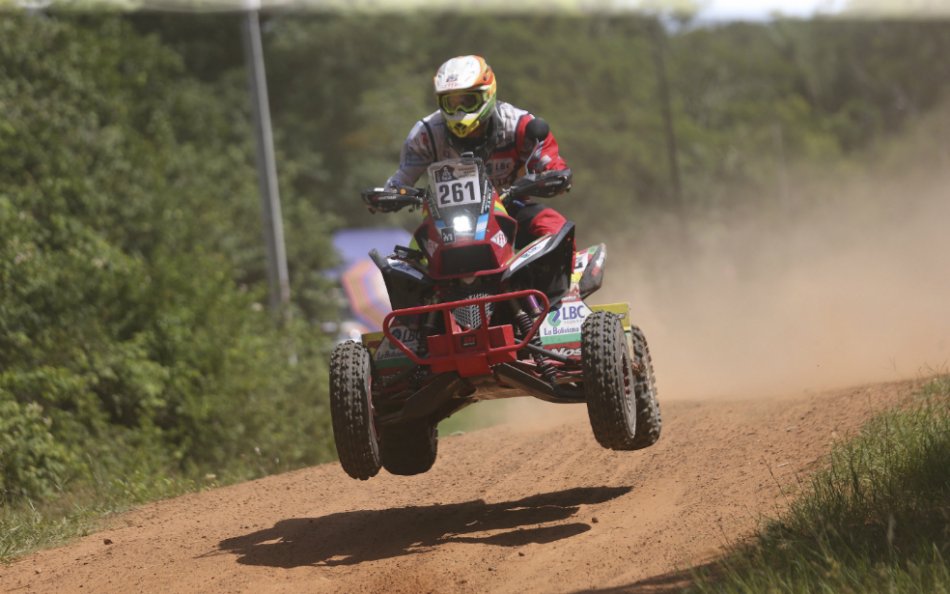 Christian Cajicá fue el mejor colombiano en la primera etapa del Rally Dakar