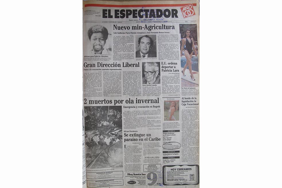 Hace 30 años Patricia Lara regresó a Colombia