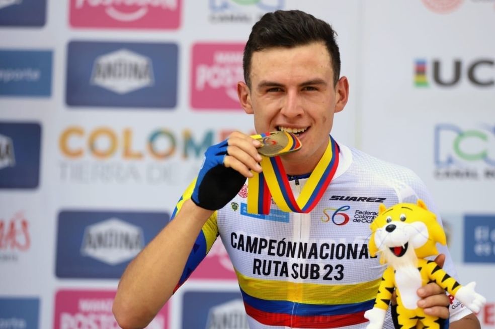 Germán Gómez, nuevo campeón nacional de ruta sub 23