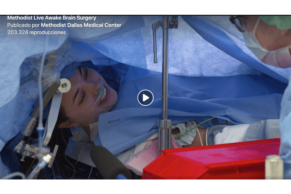 Una operación de cerebro fue transmitida en vivo por Facebook
