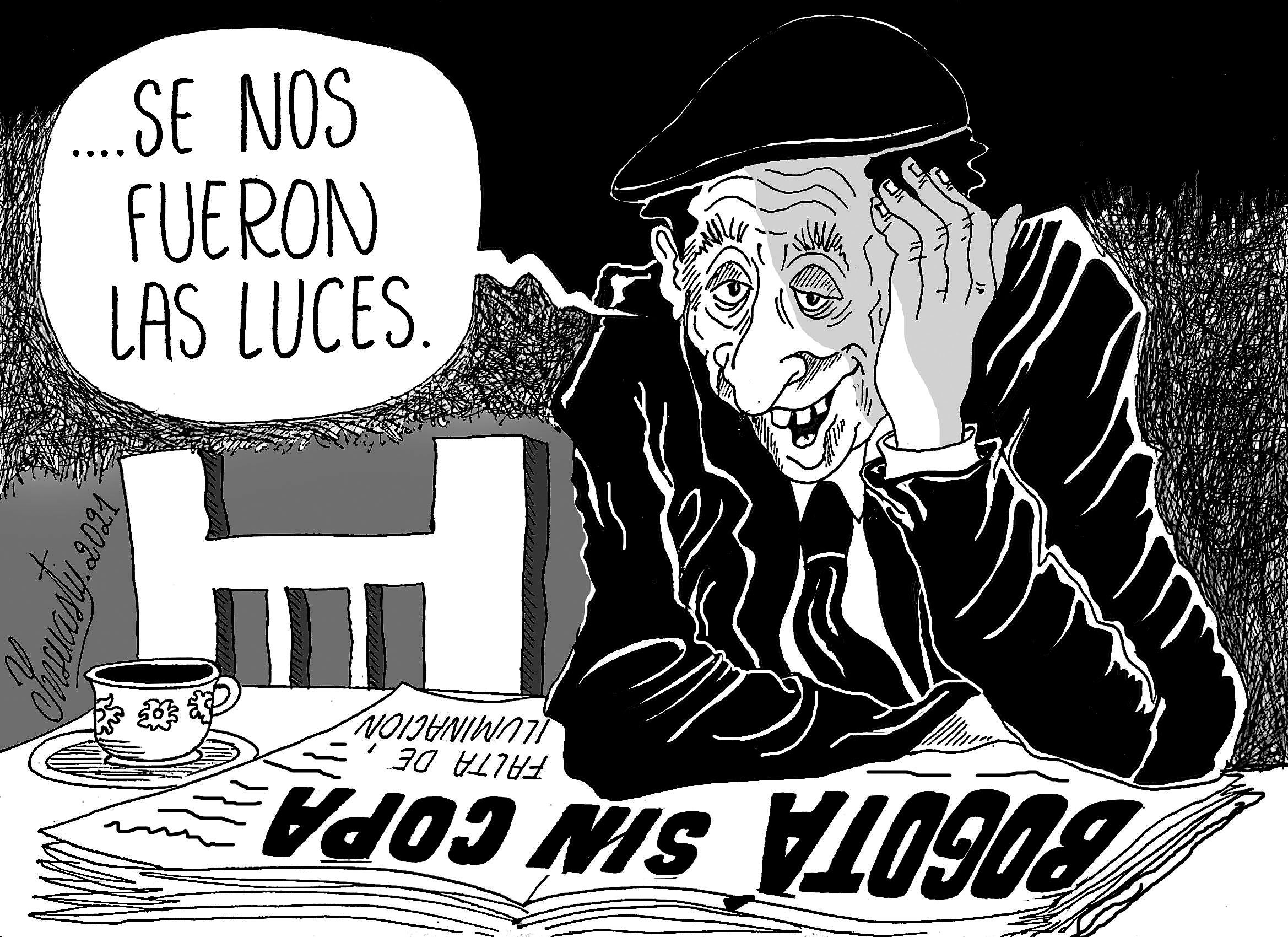 Traspiés, por John Fredy Insuasty Portilla