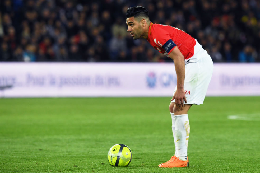 Falcao sufrió una molestia muscular previo al partido del Mónaco
