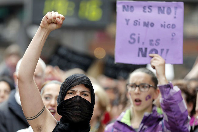 Marchas y recursos judiciales para impedir libertad de integrantes de  «La Manada»