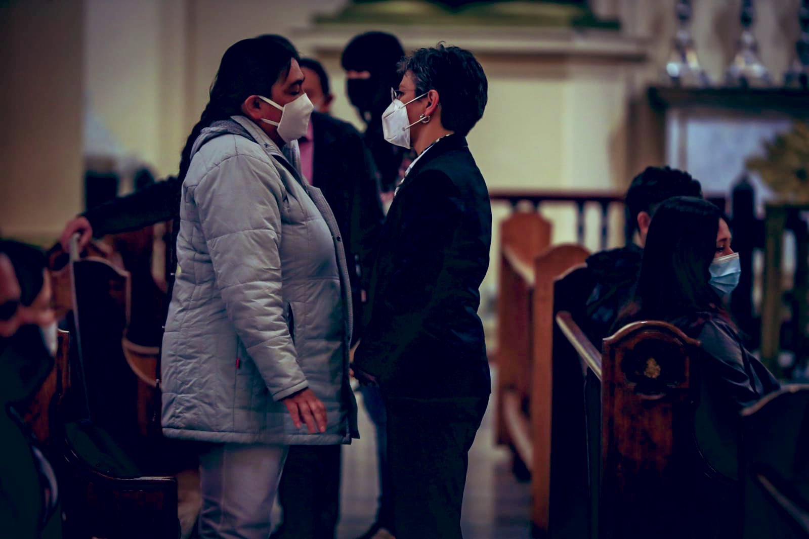 Alcaldesa Claudia López pide justicia por la violencia policial del 9S en Bogotá