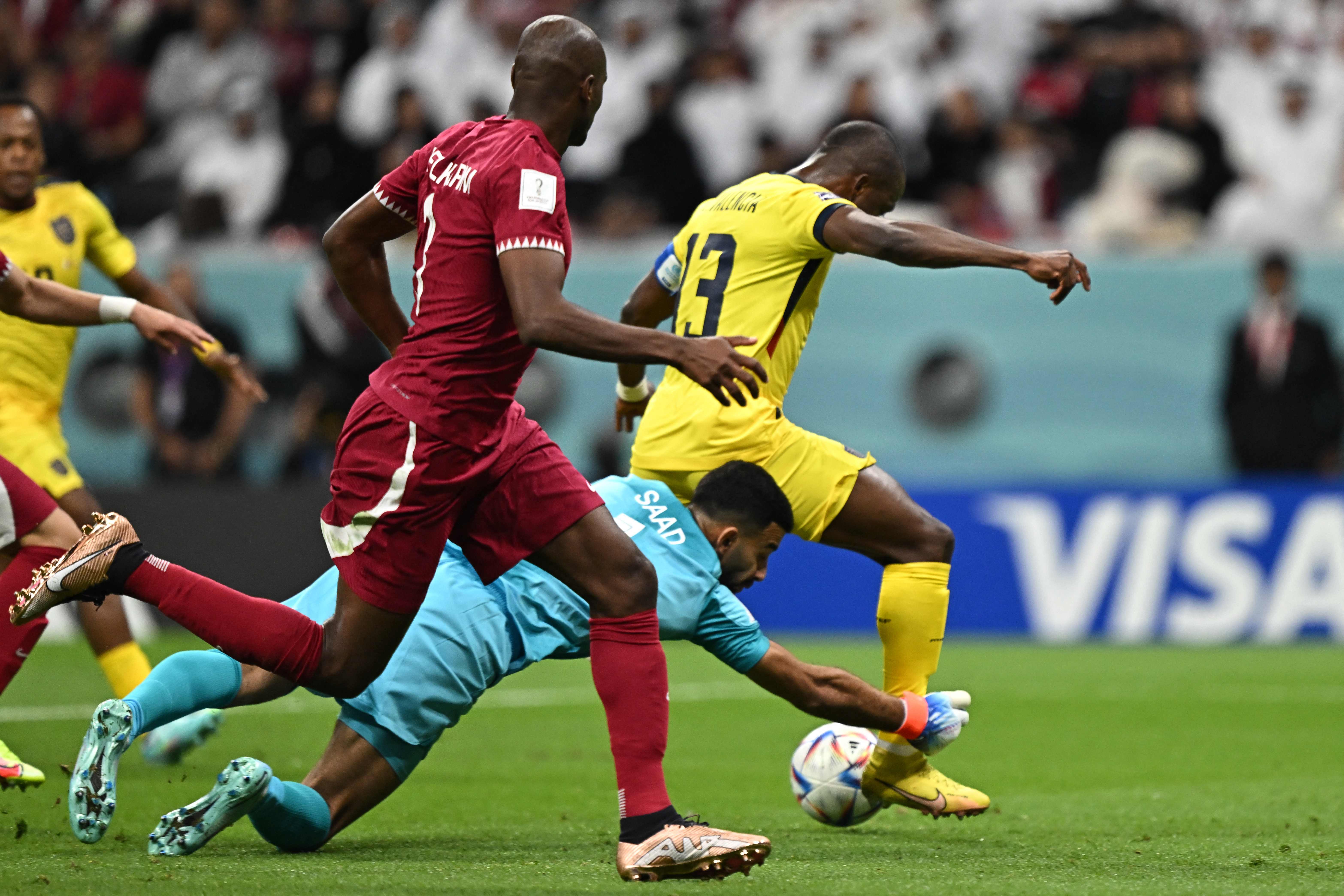 Mundial de Fútbol Catar 2022 Ecuador vs. Catar