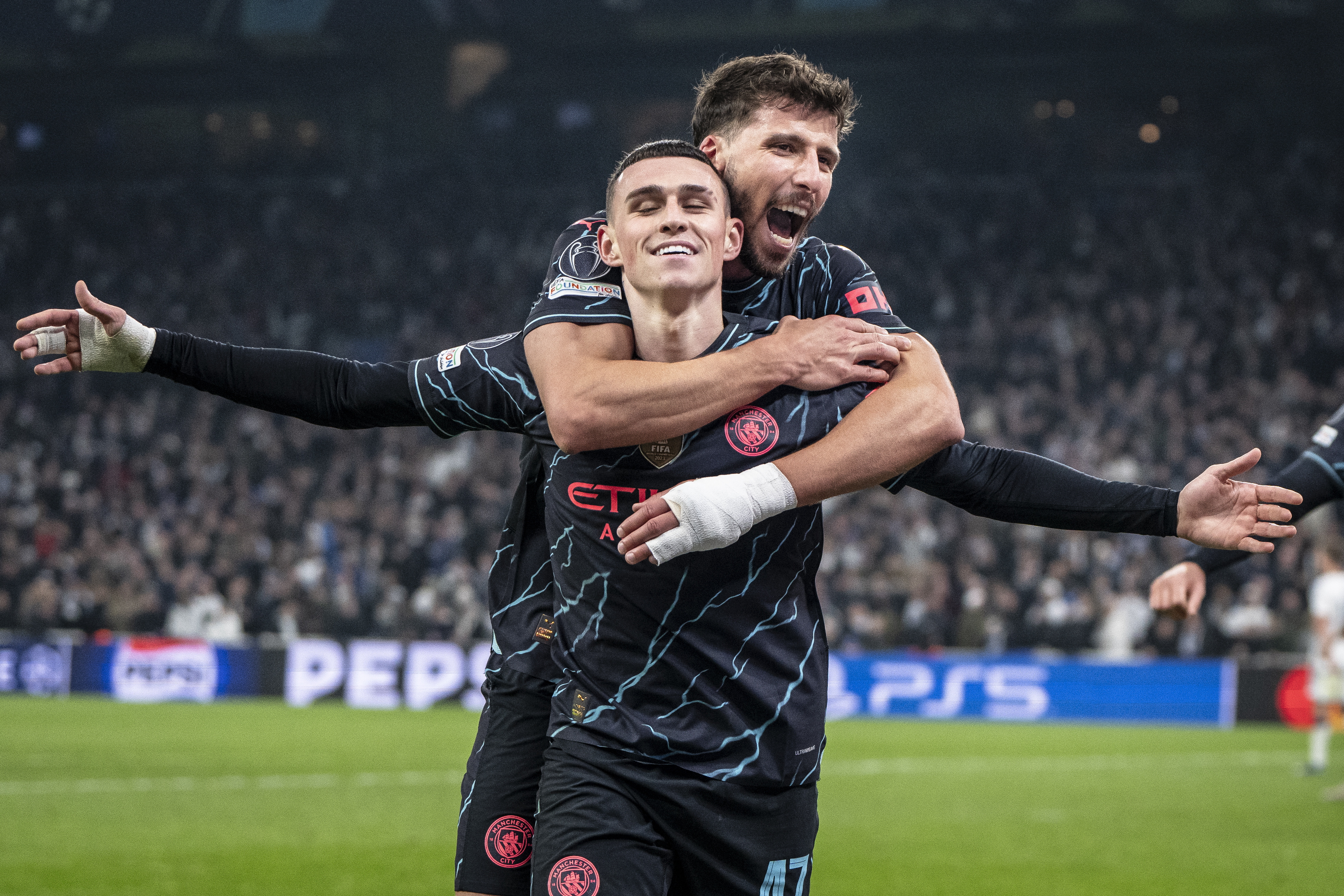 Vea los goles de las victorias de Real Madrid y Manchester City en Champions