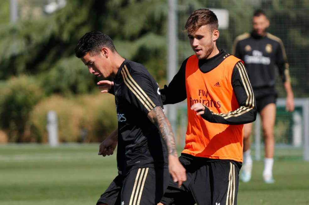 James, cada vez más cerca de reaparecer con Real Madrid