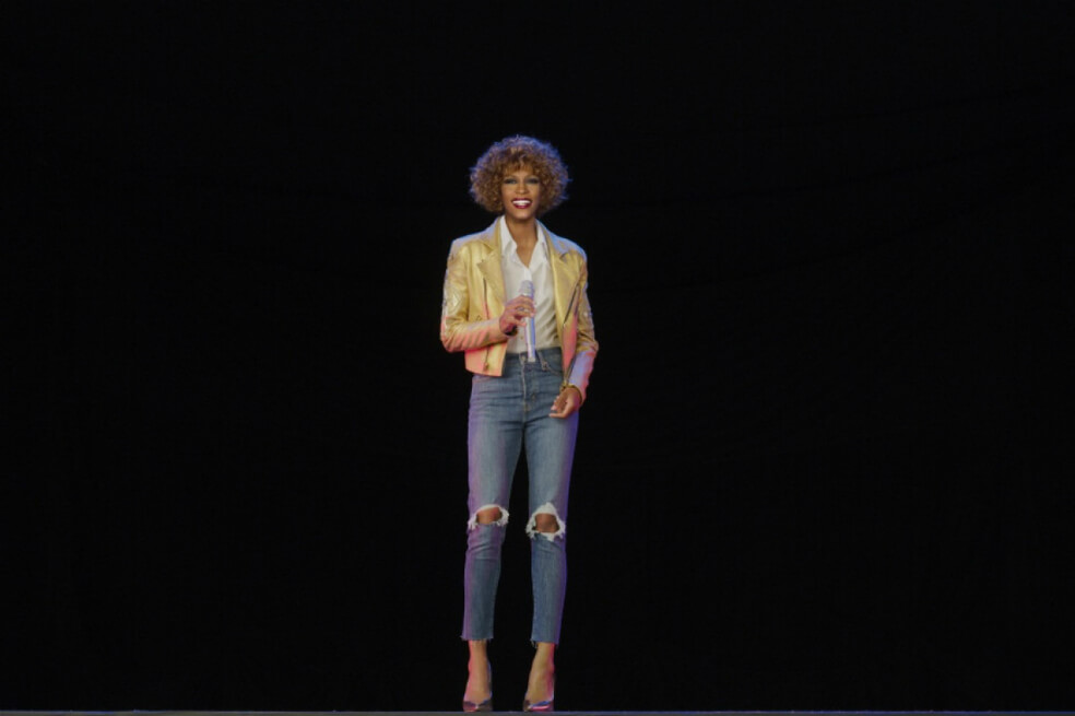 El holograma de Whitney Houston sale de gira por primera vez