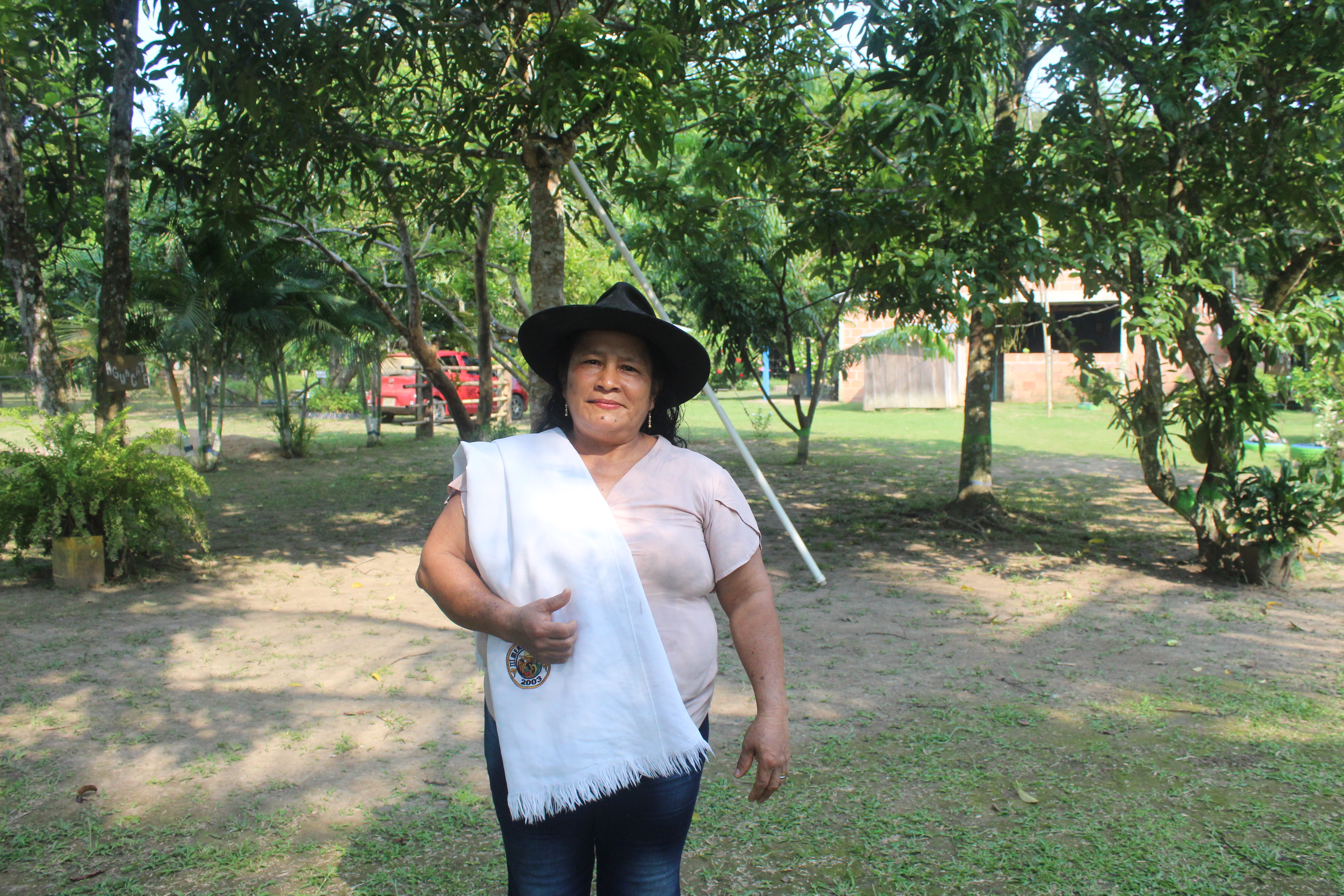 Rosa Sogamoso, campesina y anfitriona de la Finca Agroturística Rosita en zona rural de San Luis de Palenque, Casanare.