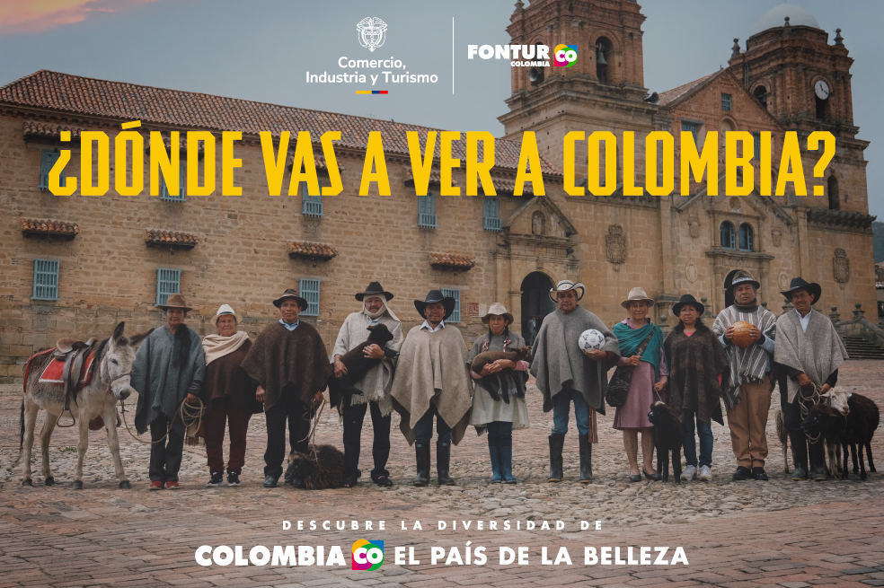 ”¿Dónde vas a ver a Colombia?” busca dinamizar sectores como el hotelero, el gastronómico, el transporte y el comercio local.