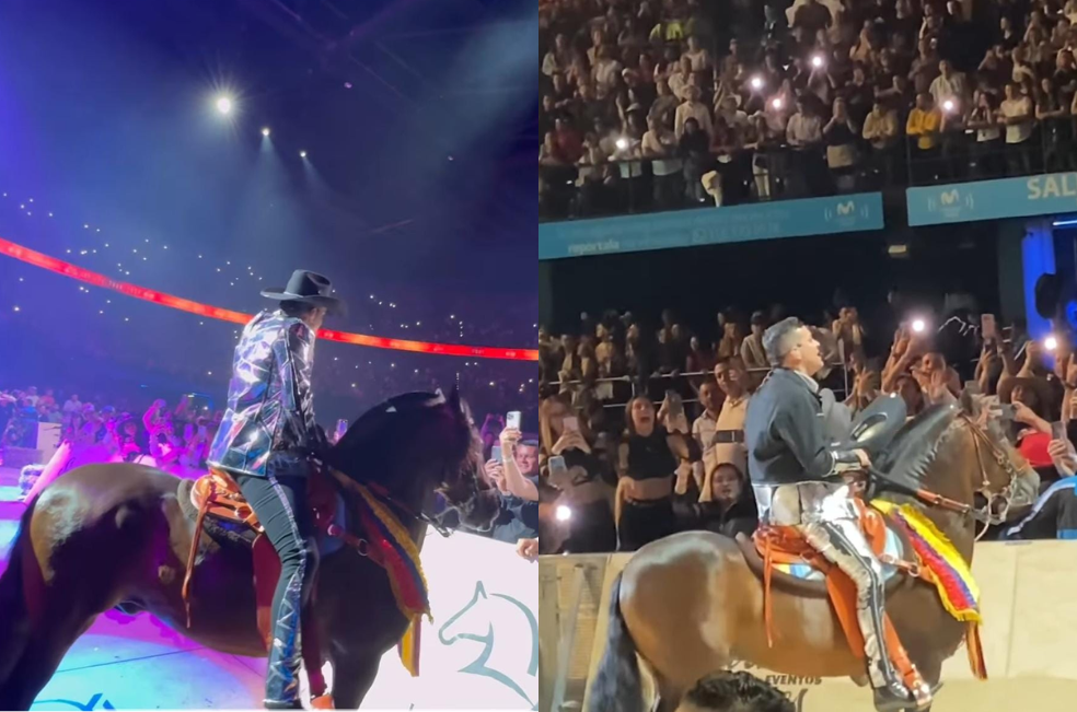 Dura crítica a Yeison Jiménez por usar caballos en su concierto: “Inaceptable”